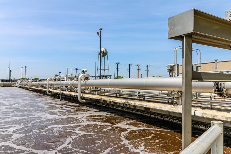 Then and Now Green Water Treatment Plant, Leon Creek Water Recycling